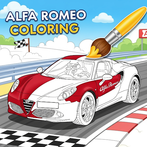 Alfa Romeo Coloring