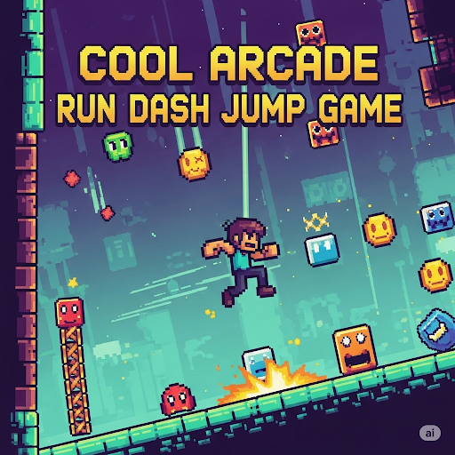 Cool Arcade Run Dash Jump Game